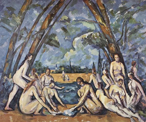 Paul Cezanne The Large Bathers oil painting picture